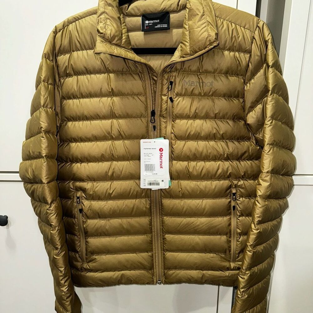 NWT Men's Marmot Highlander Jacket Shetland Size S MSRP $225